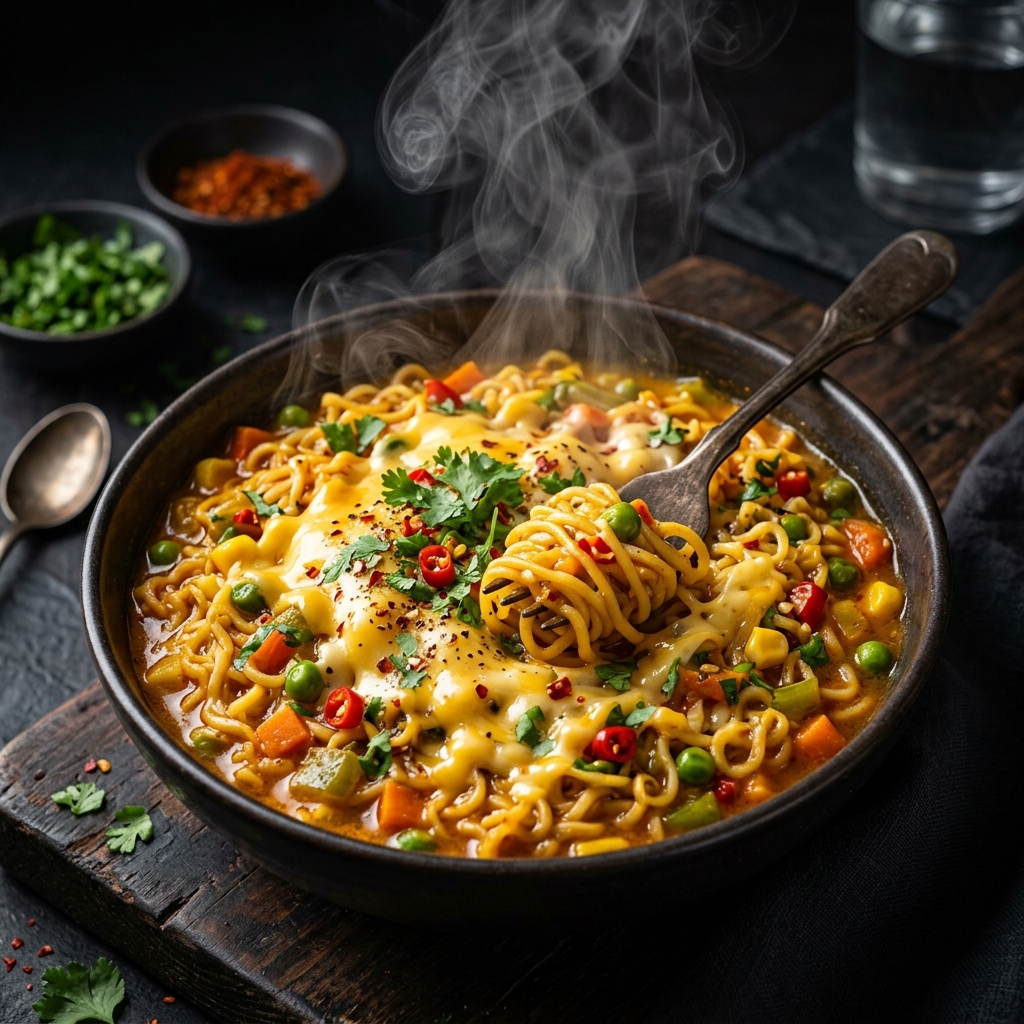 Cheesy Maggi